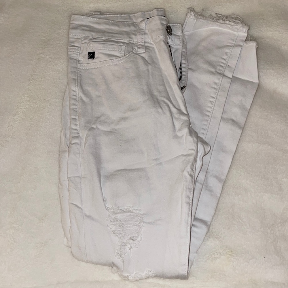 Kancan White Skinny Jeans
